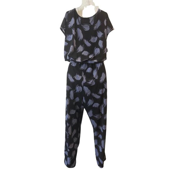 Dex Women’s Abstract Print Jumpsuit Size XL - Picture 2 of 5